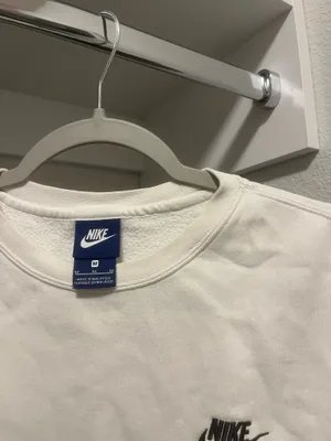 White Nike Crewneck Sweatshirt thumbnail 5