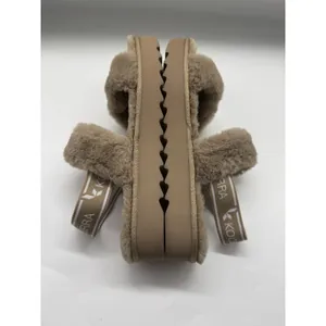 NWOB Koolaburra by UGG Backstrap Fuzzy Sandals Fuzz Oh Amphora Size 9 thumbnail 8