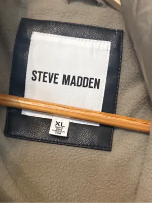 Steve‎ Madden Tan Longer Length Puffer Coat Size XL thumbnail 6