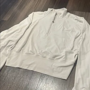 Lululemon White Opal Ready to Rulu Half-Zip Pullover thumbnail 2