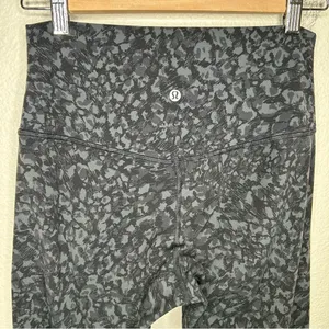 Lululemon Align Crop *21" Wild Thing Camo Deep Coal Multi 8 thumbnail 6