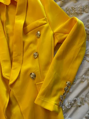 Yellow Blazer Size M thumbnail 3