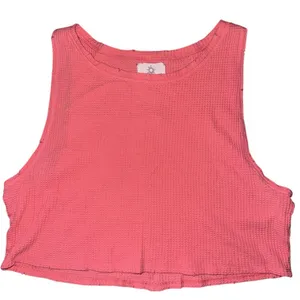 OFFLINE By Aerie Wow! Waffle Tank Top size small color rose pink soft shirt Euc thumbnail 6
