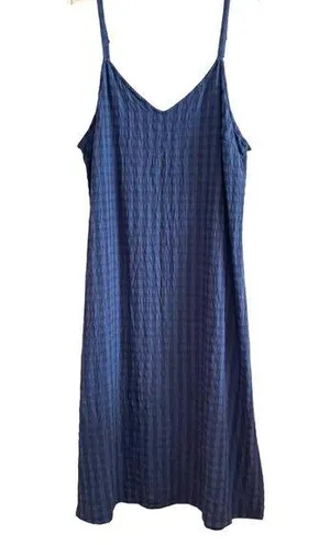 Universal Threads blue tank top dress, size L thumbnail 1
