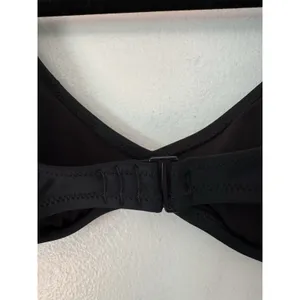 NWT Aerie Real Good Scoop Neck Black Bikini Top Women’s Size XXS thumbnail 4