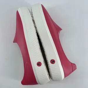 Anywear Women's Rise Slip-On Health Care Professional‎ Shoes Red White Size 9 thumbnail 4