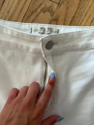 Free People White Flare Jeans 27 thumbnail 3