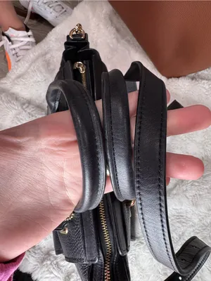 Coach Swagger Carryall Black Pebbled Leather thumbnail 8