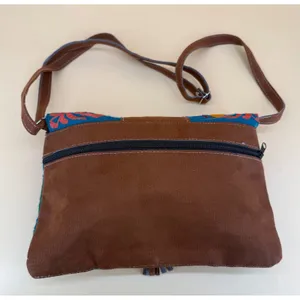 Unbranded Crossbody Bag Women‎ Medium Multi Good Floral Embroidered Boho Tassel thumbnail 3