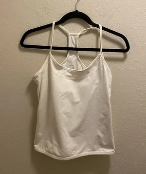 White Old Navy workout shirt thumbnail 1