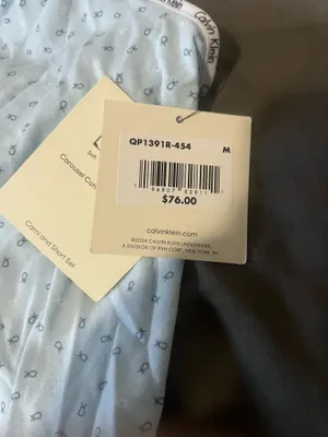 Calvin Klein Pajama Set Tank Shorts thumbnail 2