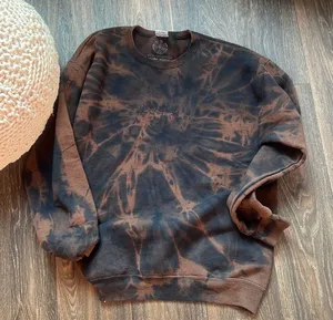 IKIGAI COLLECTION BLEACHED CREWNECK Brown Size L thumbnail 1