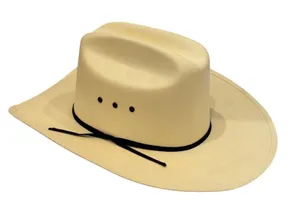 Double S Hat Collection Cowboy Hat Unisex Cream Cattleman Brim Western Festival thumbnail 1