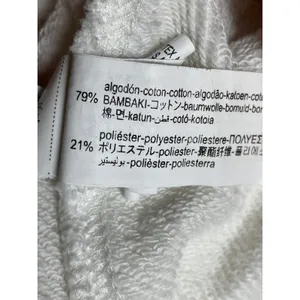 Zara LA Women's Embroidery Patchwork Plush Crop Varsity Sweater Sweatshirt Top S thumbnail 6