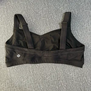 Lululemon Run:Engage Black Bra thumbnail 8