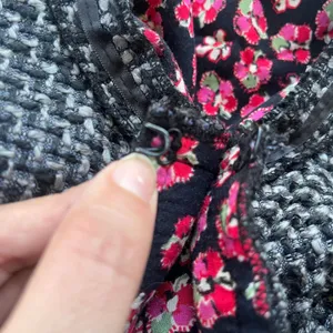 Olsenboye Cropped Houndstooth Womens Blazer M Dark Academia Indie Sleaze Preppy thumbnail 15