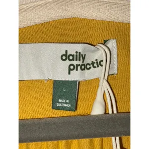 Daily Practice Anthropologie Coin Toss Floral Cropped‎ Thermal Sleeve sweatshirt thumbnail 5