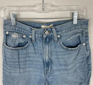 Madewell The Perfect Vintage Straight Distressed Rigid High Rise Jean thumbnail 3