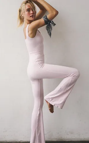 Free People Good Karma Flared Onesie thumbnail 2