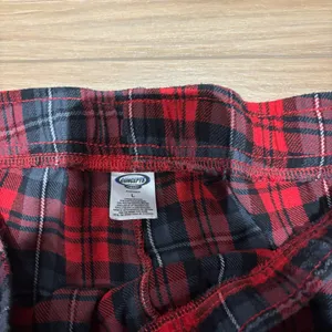 Nebraska Huskers Plaid Flannel Pajama Pants Large thumbnail 5