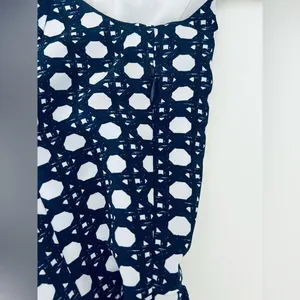 Vineyard Vines women sleeveless geometric print dress V neck 6 thumbnail 5