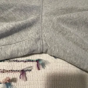 Aerie Light Gray Jogger Sweatpants Zip Up Casual Cozy Athleisure Normcore thumbnail 9