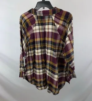 Button up Purple thumbnail 2