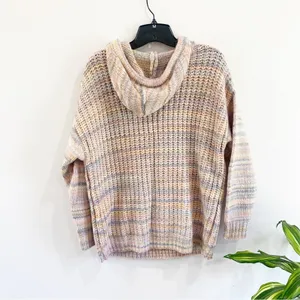 Aerie Cozy Wool Blend Knit Hoodie Sweater XS Soft Casual Lounge Streetwear‎ thumbnail 4
