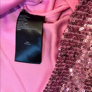 Bebe‎ Sparkling Pink Sequin Dress thumbnail 6