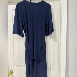 White House Black Market Navy Blue Garment thumbnail 2