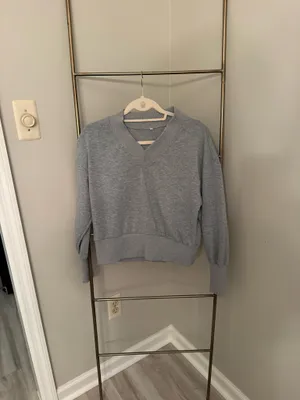 Grey 2 Piece Lounge Set Gray thumbnail 2