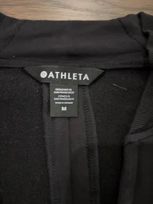 Athleta Short Sleeve Balance Romper Sz M thumbnail 4