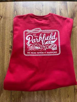 V6 ranch sweatshirt Red Size L thumbnail 3