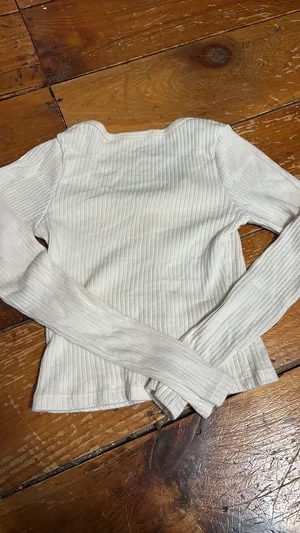 Brandy Melville Long Sleeve White thumbnail 2