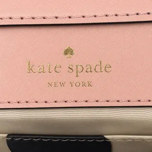 Kate Spade New York Pink Saffiano Leather Crossbody Clutch Bag Convertible thumbnail 6