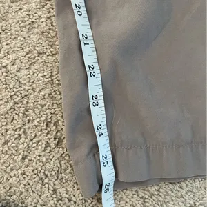 Forever 21 🌿EUC Women’s Adjustable Tie Overalls Beige Size Small Boho Style🌿 thumbnail 11