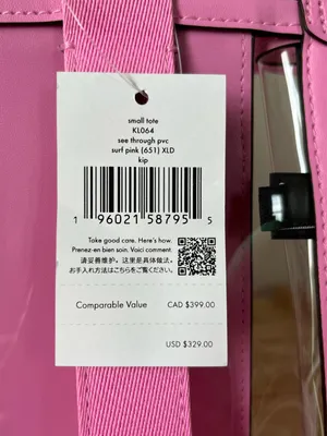 Kate Spade Clear Kip Small Tote thumbnail 8