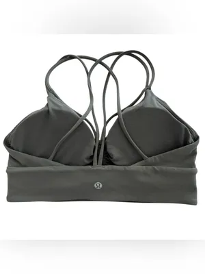 Lululemon Full Expression Bra Grey Sage Size 8 thumbnail 5