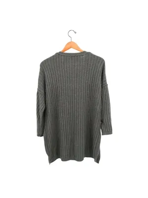 Free People Intimately Around the Clock Pullover Henley Button Sweater XS thumbnail 6