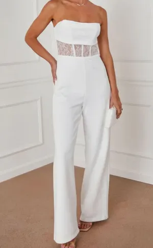 VICI | Center Of Attention Strapless Jumpsuit thumbnail 1