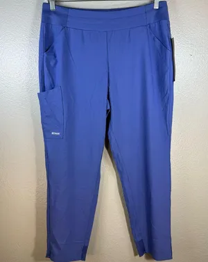 Grey's Anatomy Royal Blue Scrub Pants SZ:LP thumbnail 2