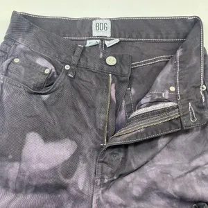 BDG Urban Outfitters Women’s Jeans High Rise Baggy Black Color Fade Size 27 thumbnail 6