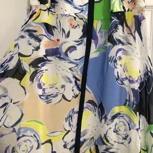 Adrianna papell‎ Blue floral fit flare dress women’s size 6 Vacation travel thumbnail 7