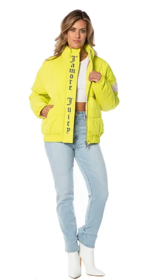 Juicy Couture Monogram Puffer Jacket  thumbnail 1