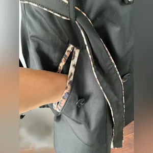 Stylish dressy BETSEY JOHNSON trench coat🔥🔥 thumbnail 7