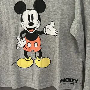 Disney Gray Long Sleeve with Mickey Mouse thumbnail 2