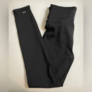 NWOT Zuda Black Bow Tie Leggings Size XXS thumbnail 10