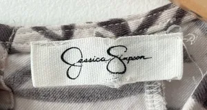 Jessica Simpson Women Short Sleeve Animal Print Blouse (Med) O216 thumbnail 11