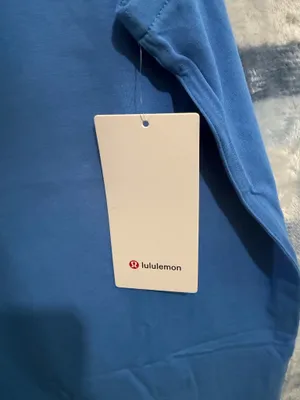 Lululemon All Yours Organic Cotton Tank Pool Blue XL thumbnail 3