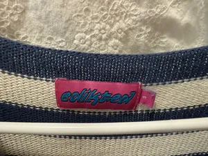 Edikted Anney Oversized Striped Sweater thumbnail 2